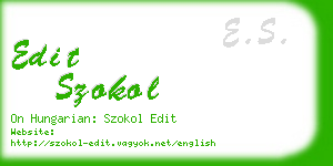 edit szokol business card